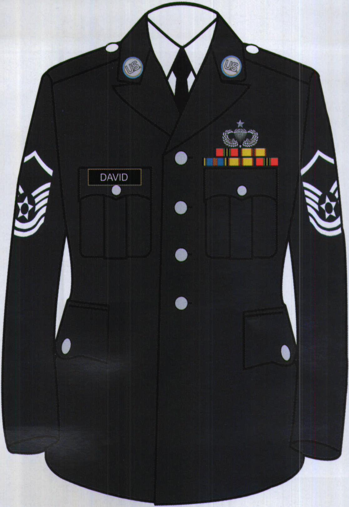 空军的服装和标志图片图片